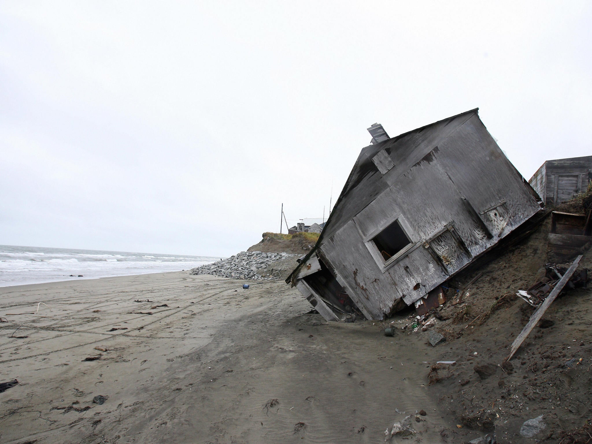 Climate change threatens to put Alaska village under the sea The